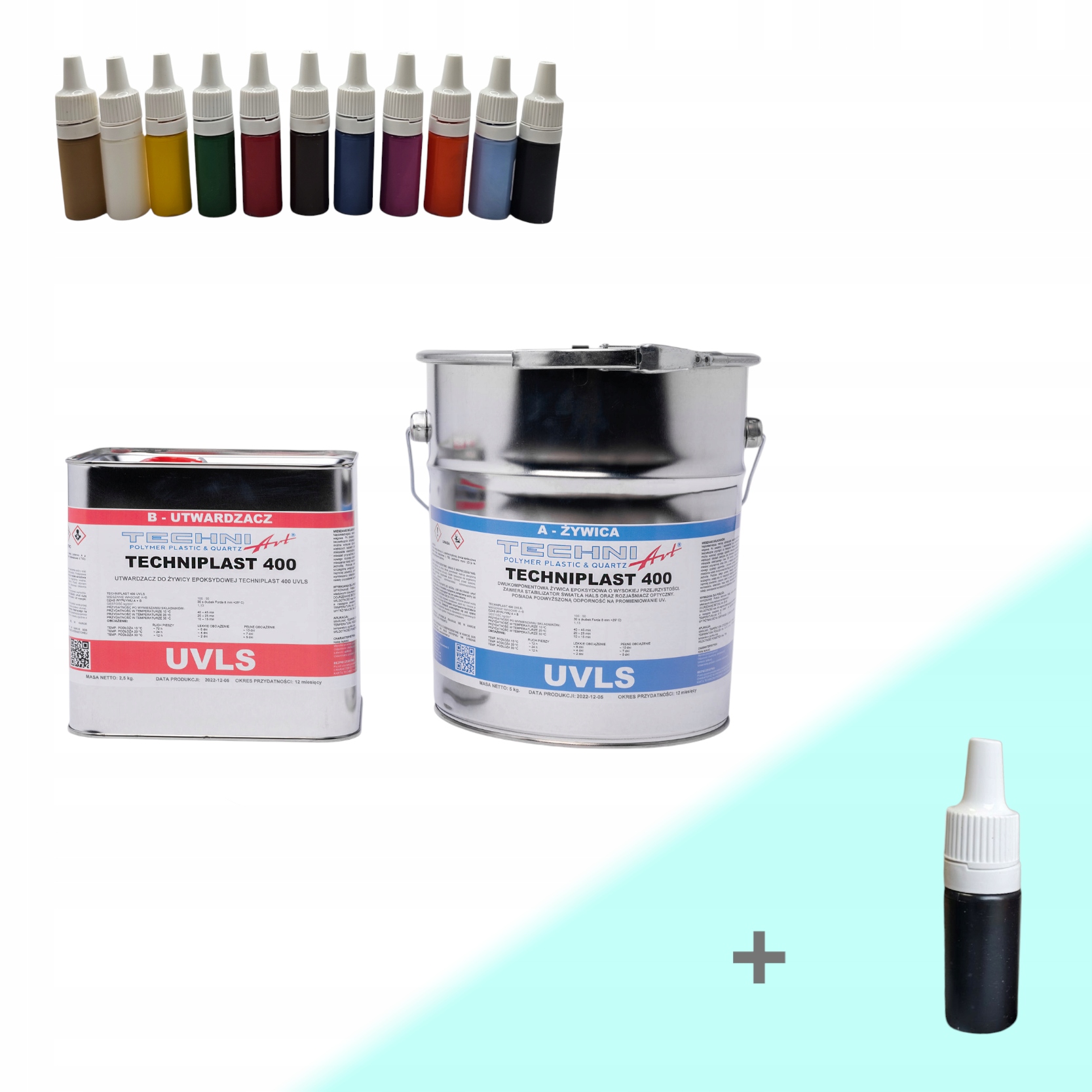 Bezbarvá epoxidová pryskyřice Techniplast 400UVLS 7,