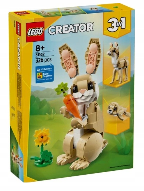 Lego 31162 Creator 3V1 Roztomilý Králíček Lama Tuleň