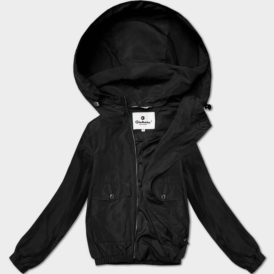 Tenká Dámská Bunda LU98017 Černá S (36)