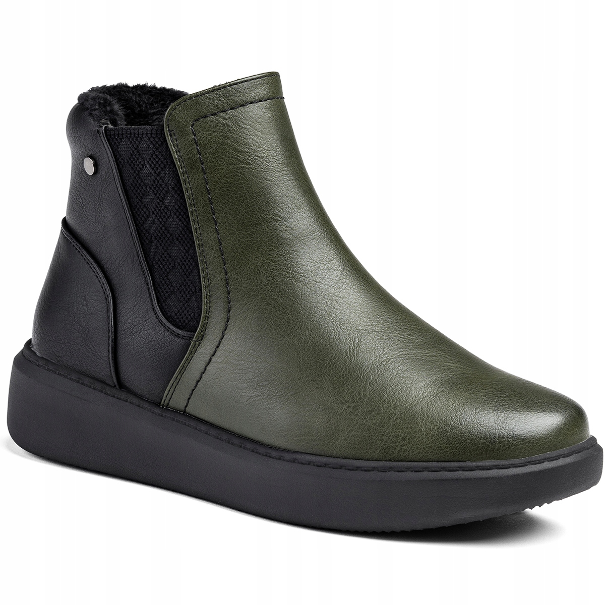 Kotníkové Boty Zateplené kožešinou Lehké a pohodlné Zip Wojtyłko 36
