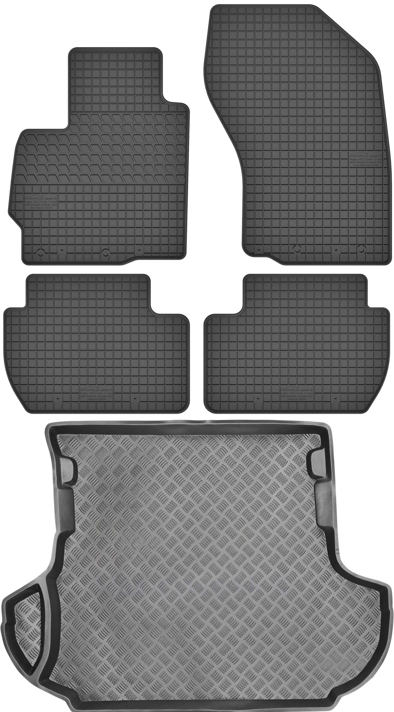 

Peugeot 4007 Suv 2008-2012 Dywaniki mata