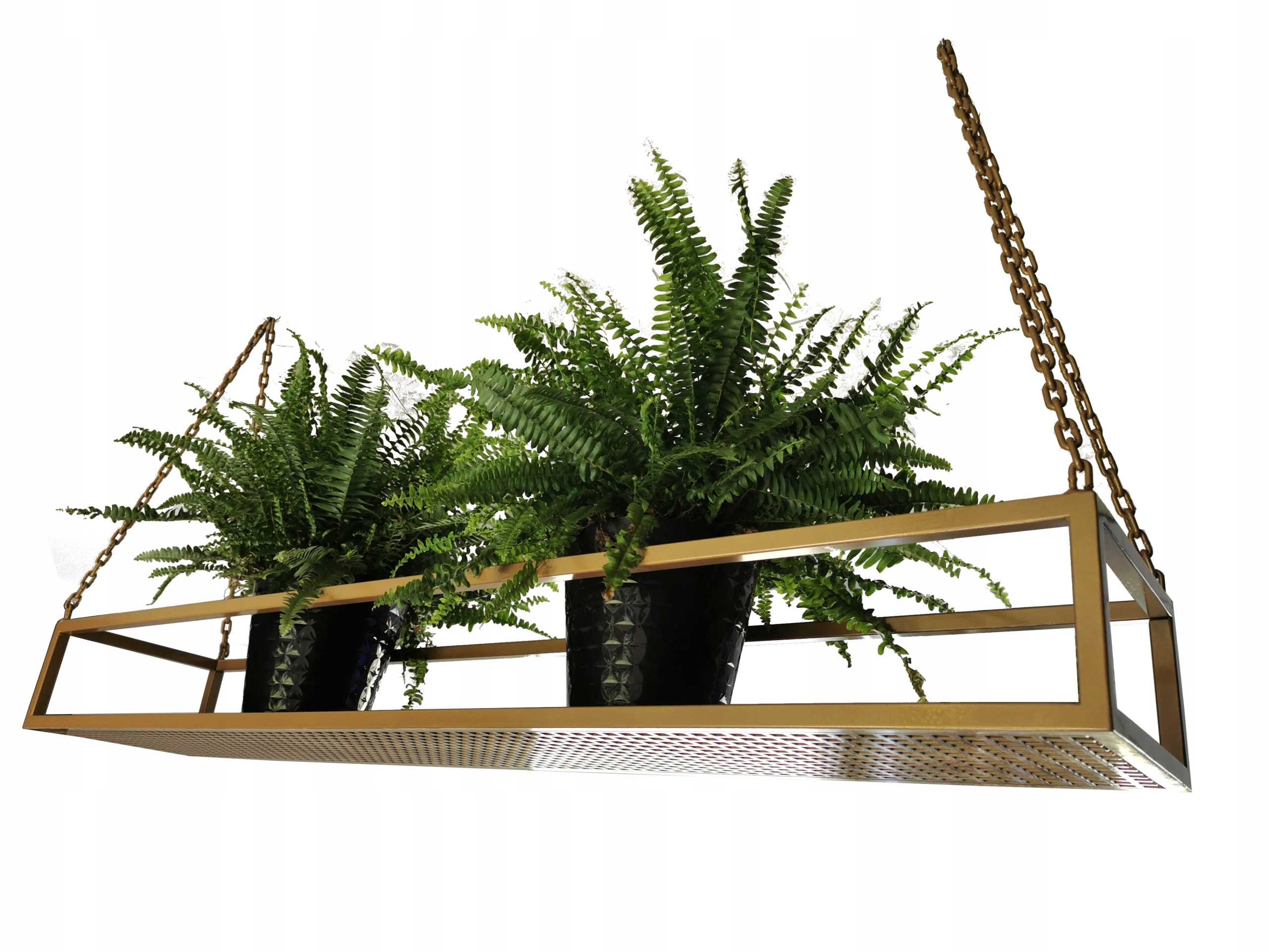 

Półka sufitowa,wisząca/nowoczesny kwietnik 140cm