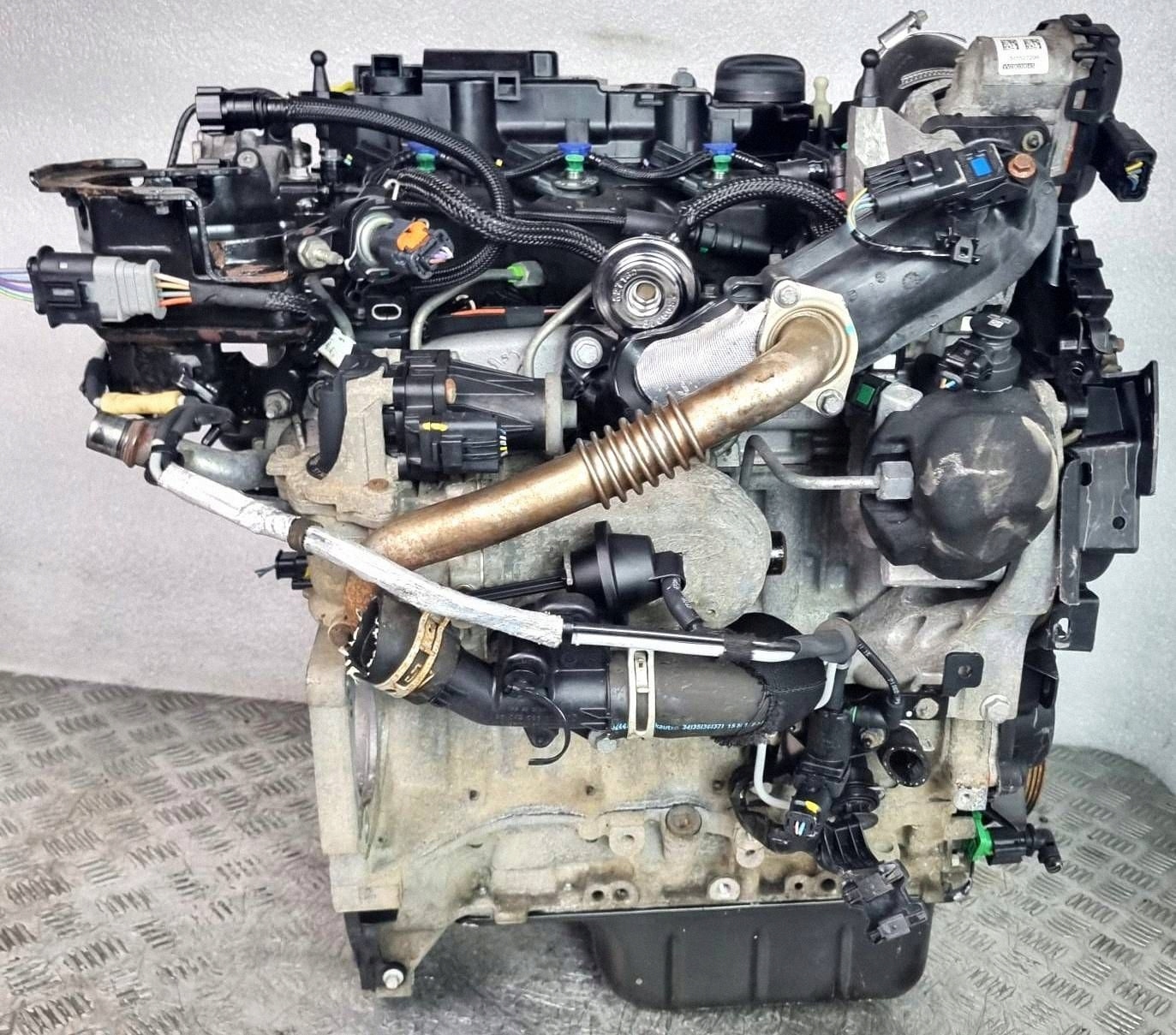 engine complete FORD FIESTA B-MAX 1.5 TDCI XUJB ODPALANY 85 TYS MIL @