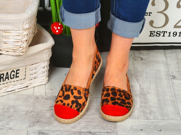 ESPADRYLE BALERINY TENISÓWKI wsuwane SLIP ON Rozmiar 37