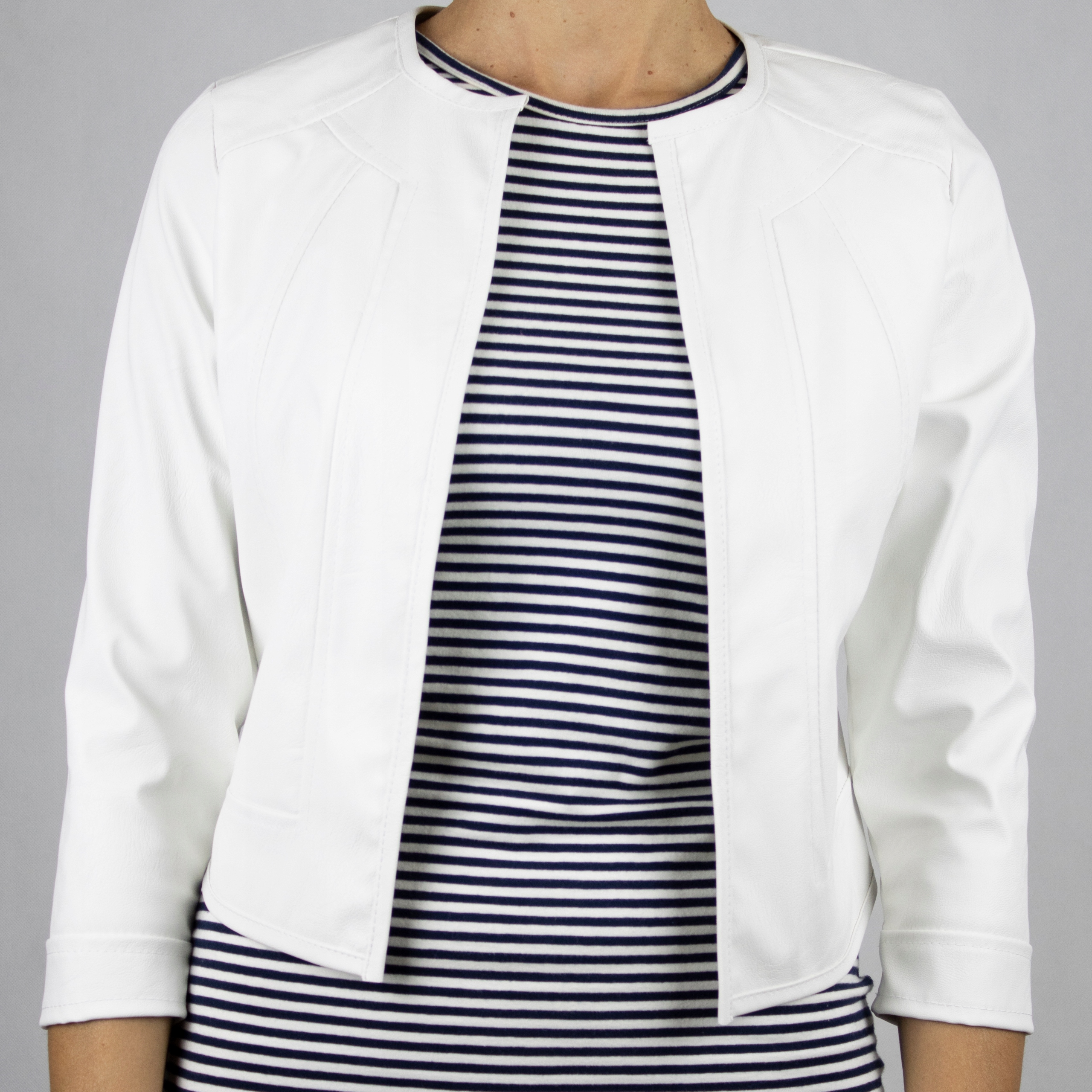 Bolerko Marynarka Żakiet Narzutka eko skóra r. 5XL Kod producenta w1