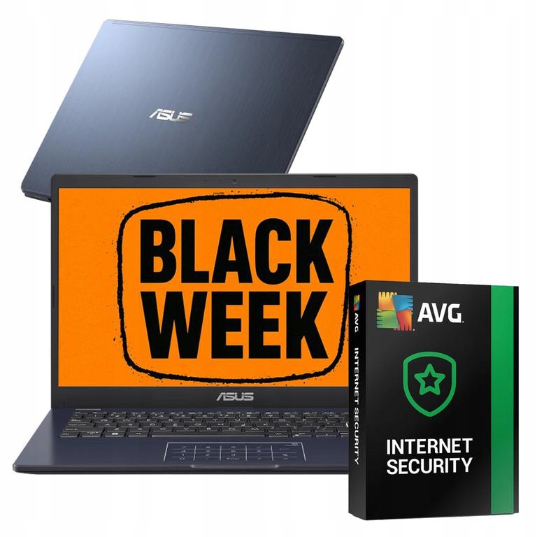 Laptop Asus Vivobook Go 14 E410KA-CL4128 Intel 4GB 128GB Uhd Fhd W11 Avg