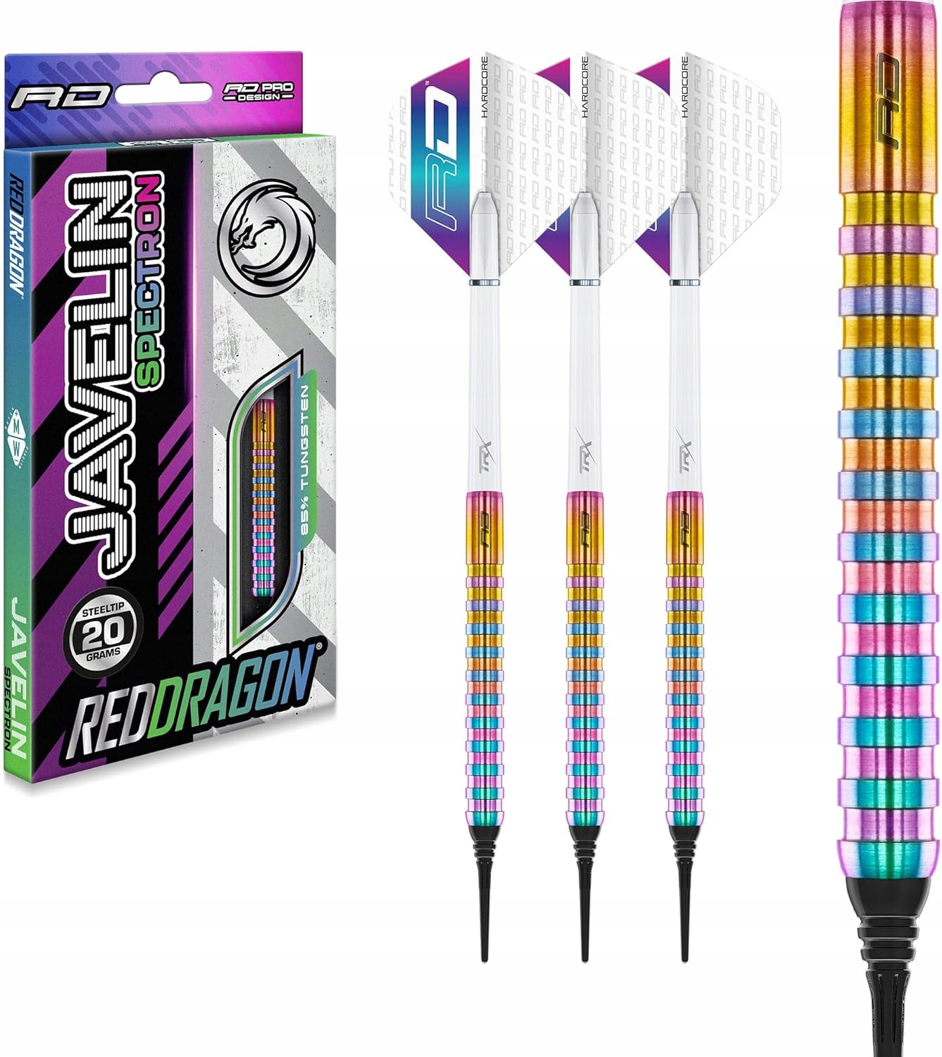 Rzutki Red Dragon Javelin Spectron 20g lotki do tarczy elektronicznej