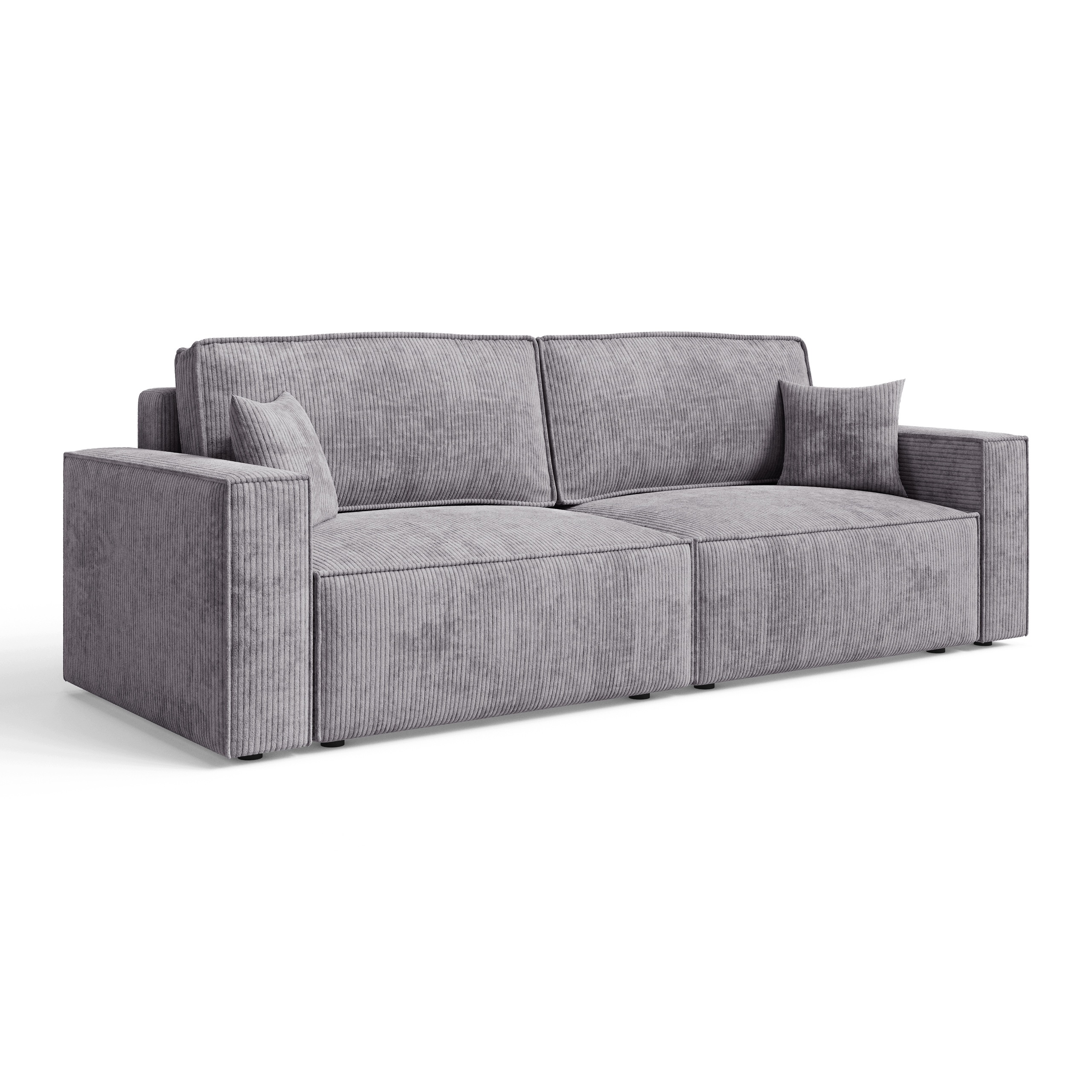 Aron S sofa z pojemnikiem na pościel Rozkładana Tkanina Poso 22