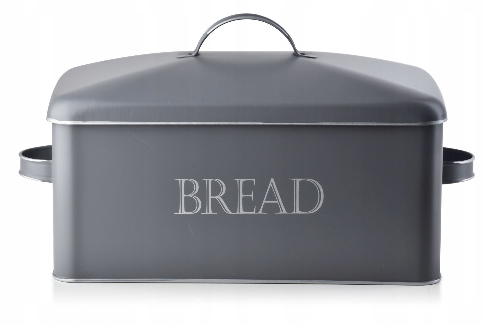 SZARY CHLEBAK NA PIECZYWO RUSTYKALNY NAPIS BREAD