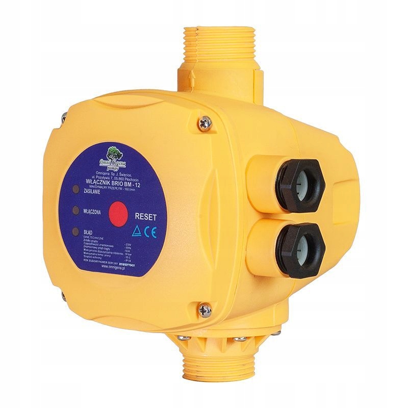 OMNIGENA HYDROFOR POMPA WZ 250 230V 35L/MIN ZESTAW HYDROFOROWY BRIO BM12 Producent Omnigena