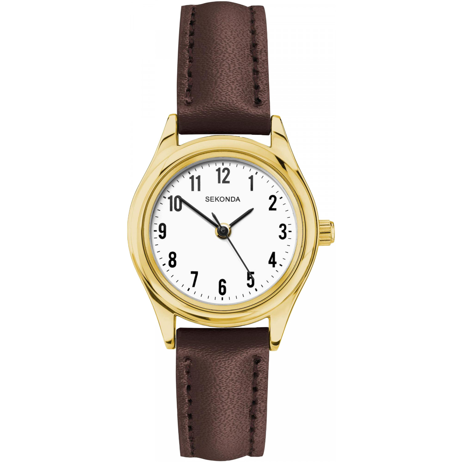 Dámské hodinky Sekonda 40714 hnědé
