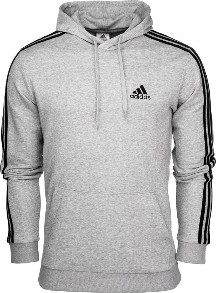 Pánská Mikina Adidas Essentials Fleece Dresová Šedá vel 2XL