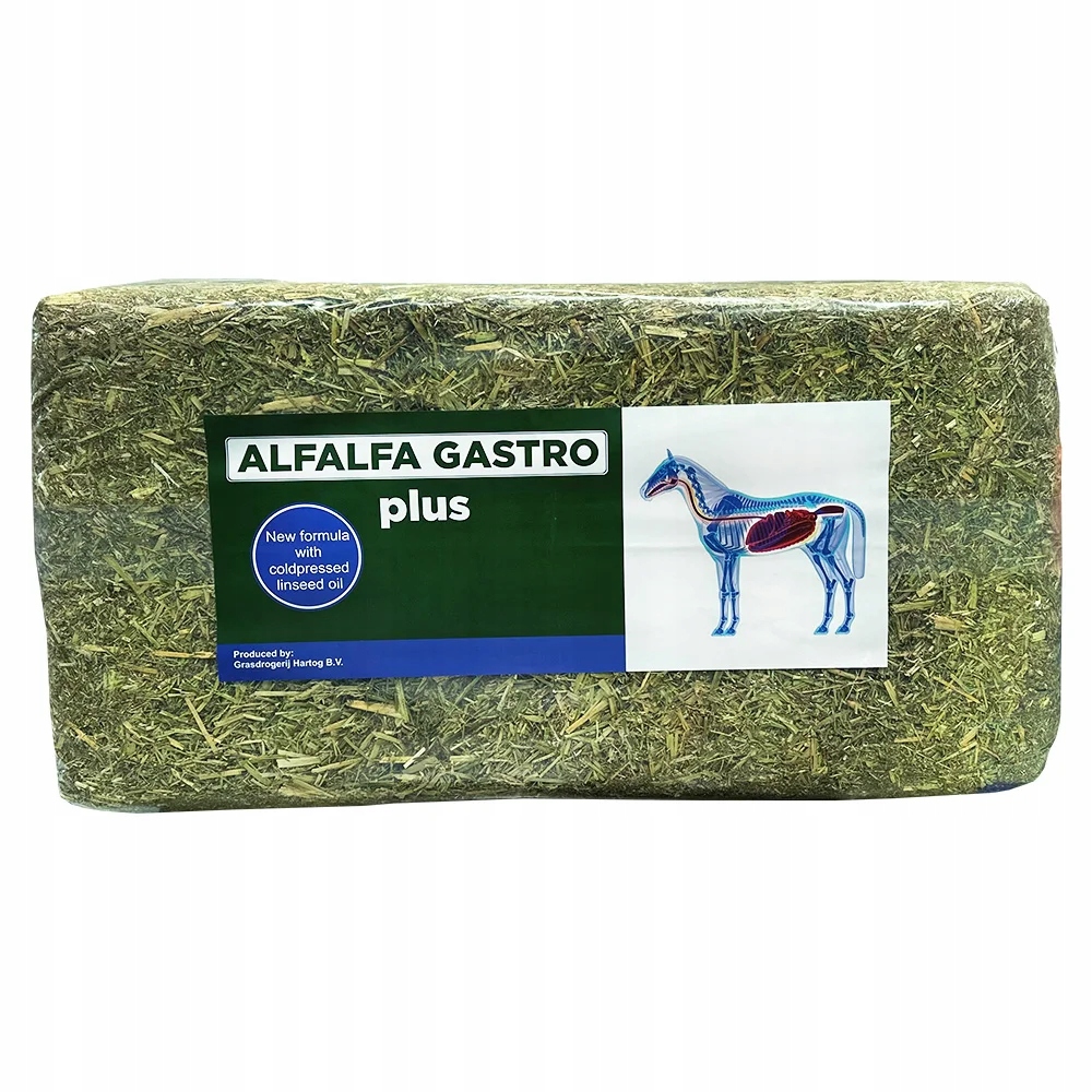 Sieczka Alfalfa Gastro Plus- Lucerna wzbogacona olejem lnianym 18kg