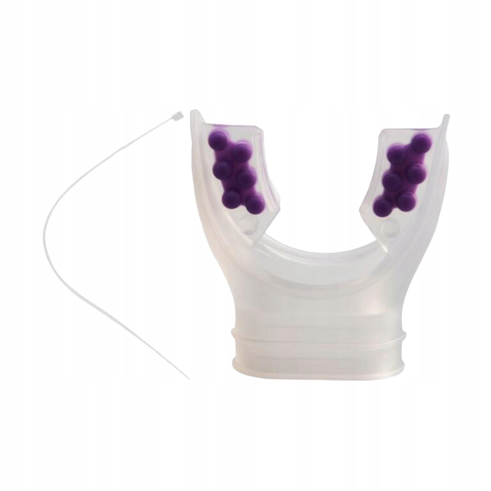 Ustnik do nurkowania z fajką. Automat do nurkowania