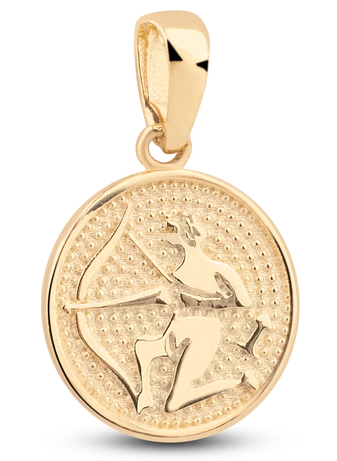 

Złota Zawieszka Znak Zodiaku Strzelec 585