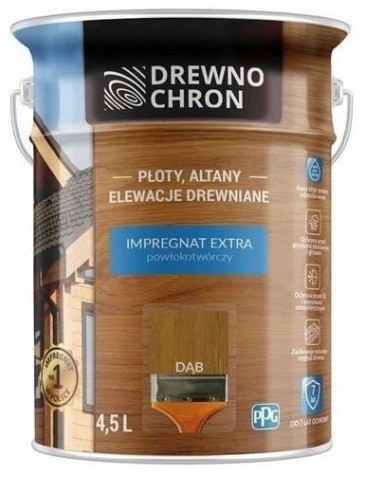 Drewnochron Impregnat Extra Dąb 4,5l