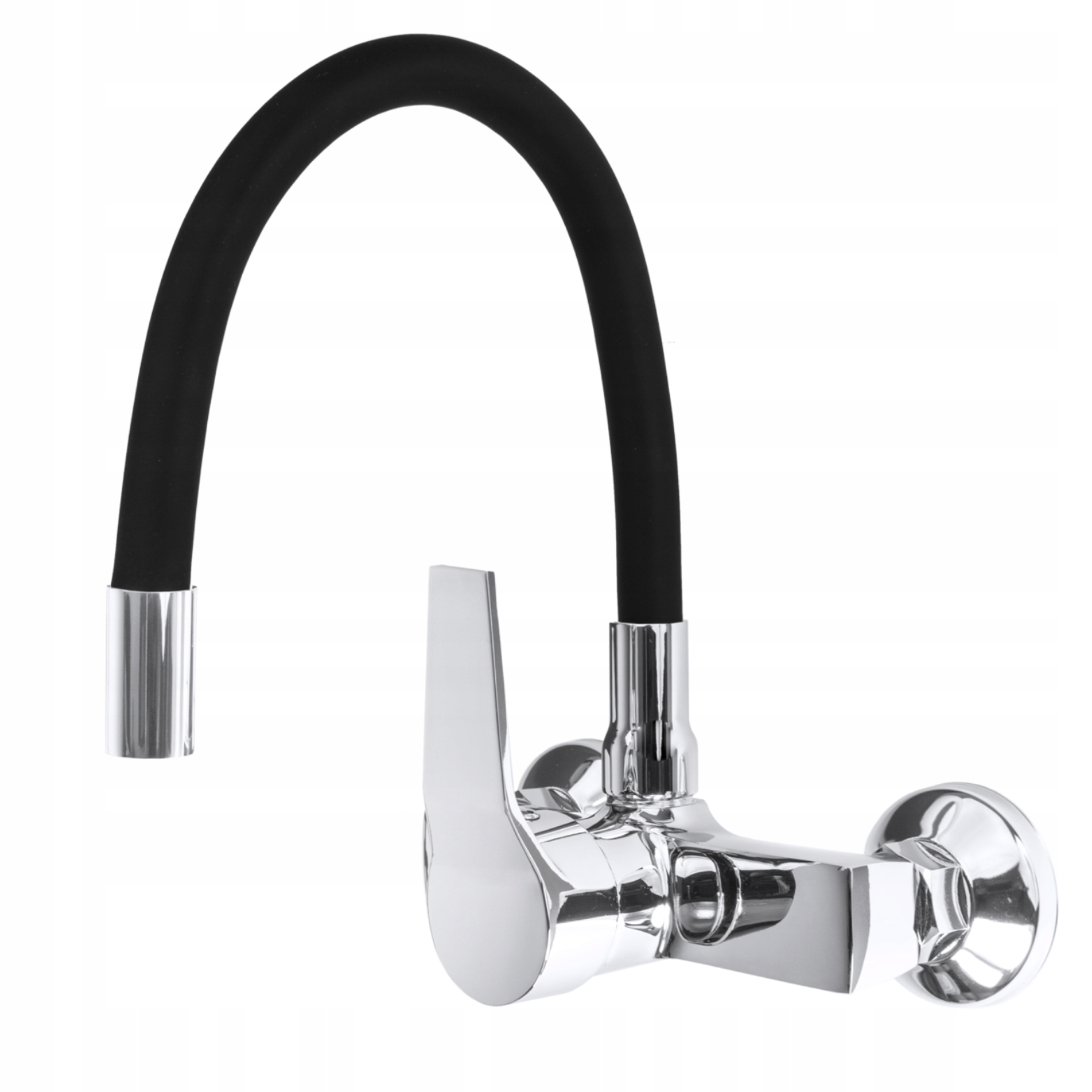 Flex Kuchyňská Nástěnná Baterie Černá Flexibilní Ramínko Kuchyňská Baterie