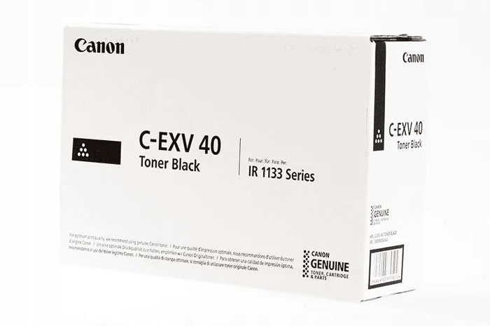 Originálny čierny toner Canon iR1133 (C-EXV40 CEXV40 3480B006)