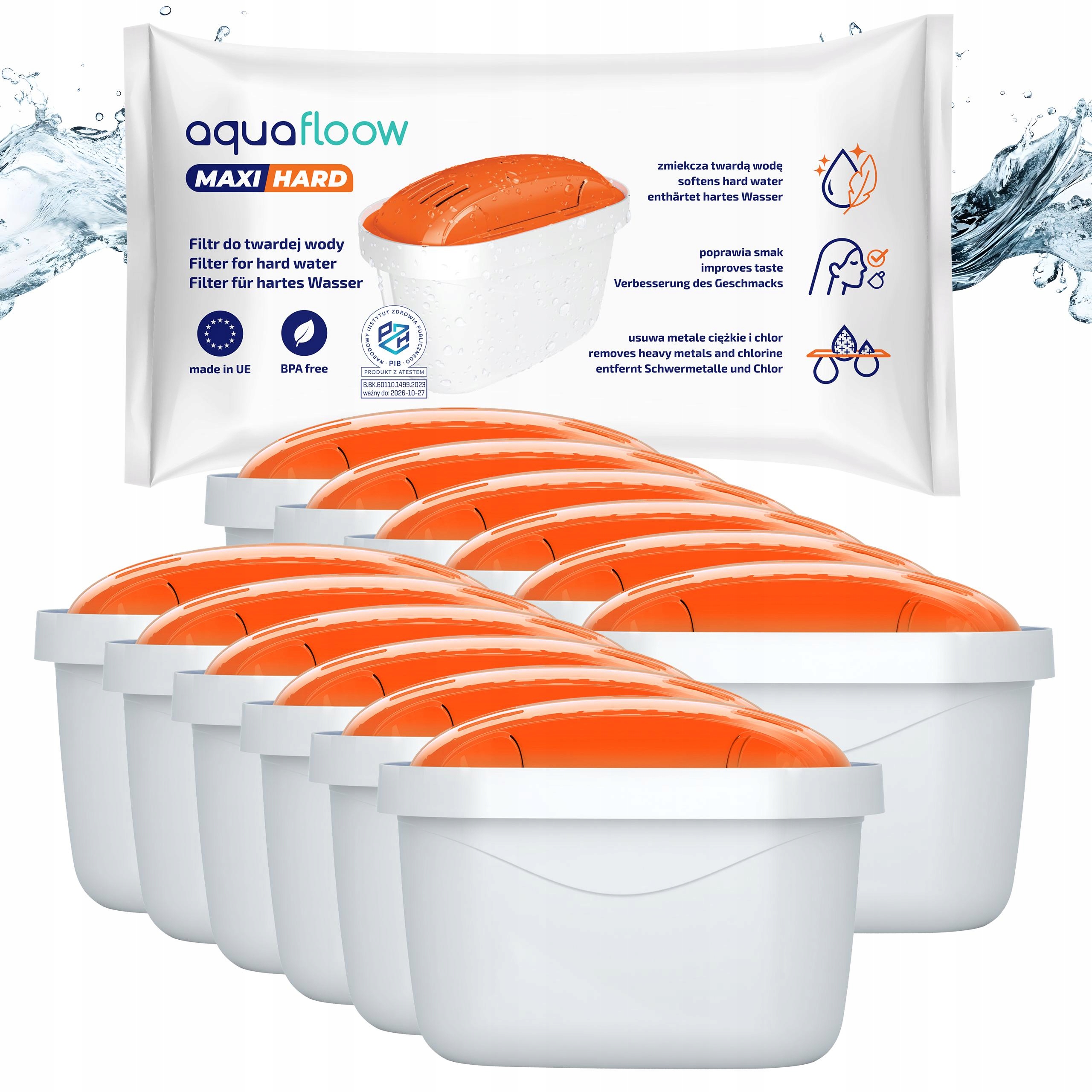 Filtr vody AquaFloow pro tvrdou vodu do konvice Brita Dafi náhrada 12