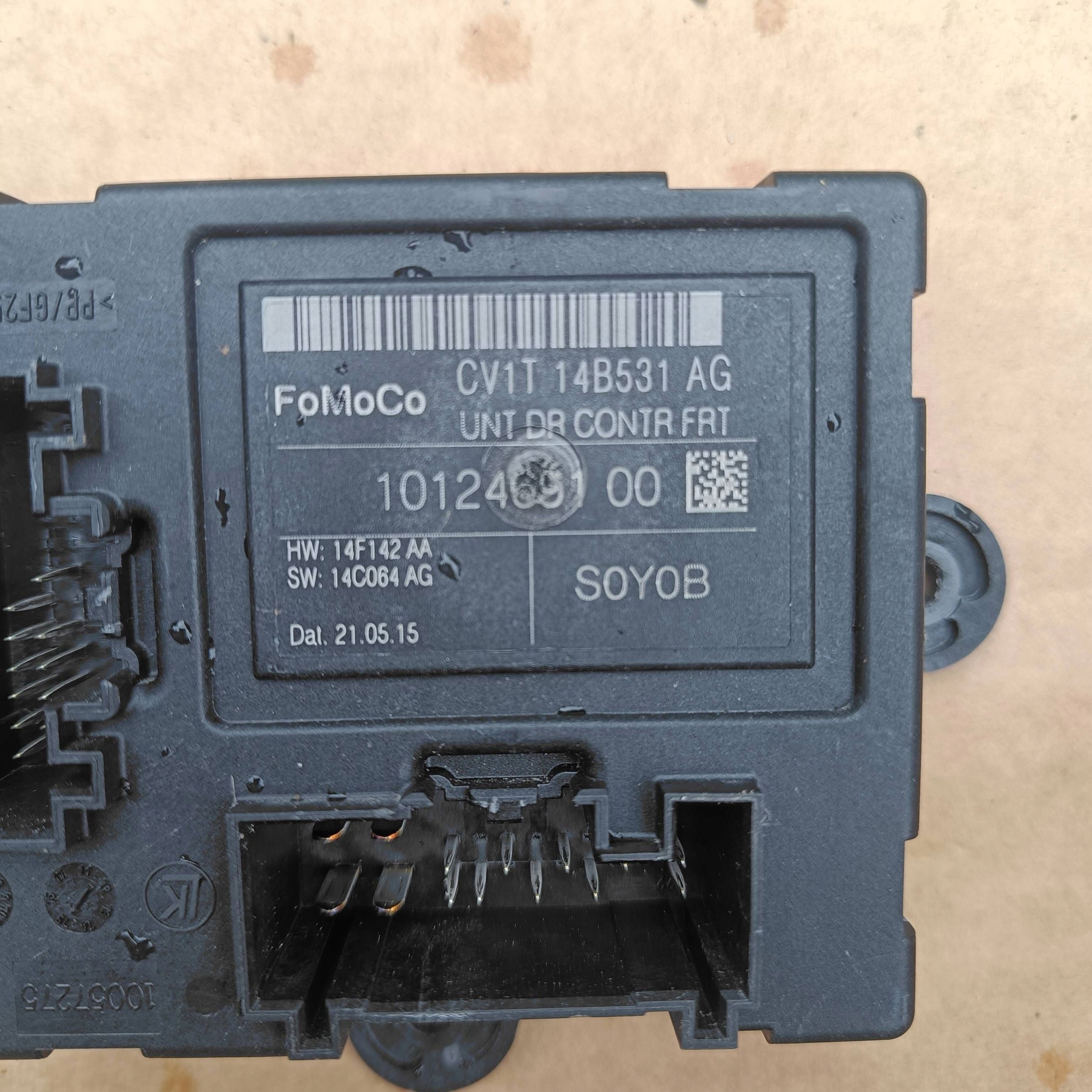 Ford Fiesta MK7 LIFT 2015 front side left control unit / module door