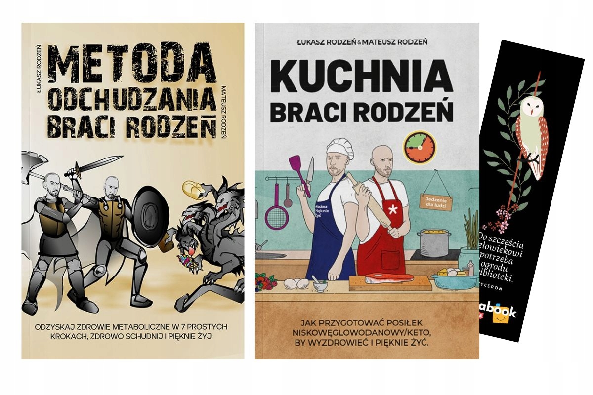 2w1 METODA ODCHUDZANIA BRACI RODZEŃ + KUCHNIA BRACI RODZEŃ
