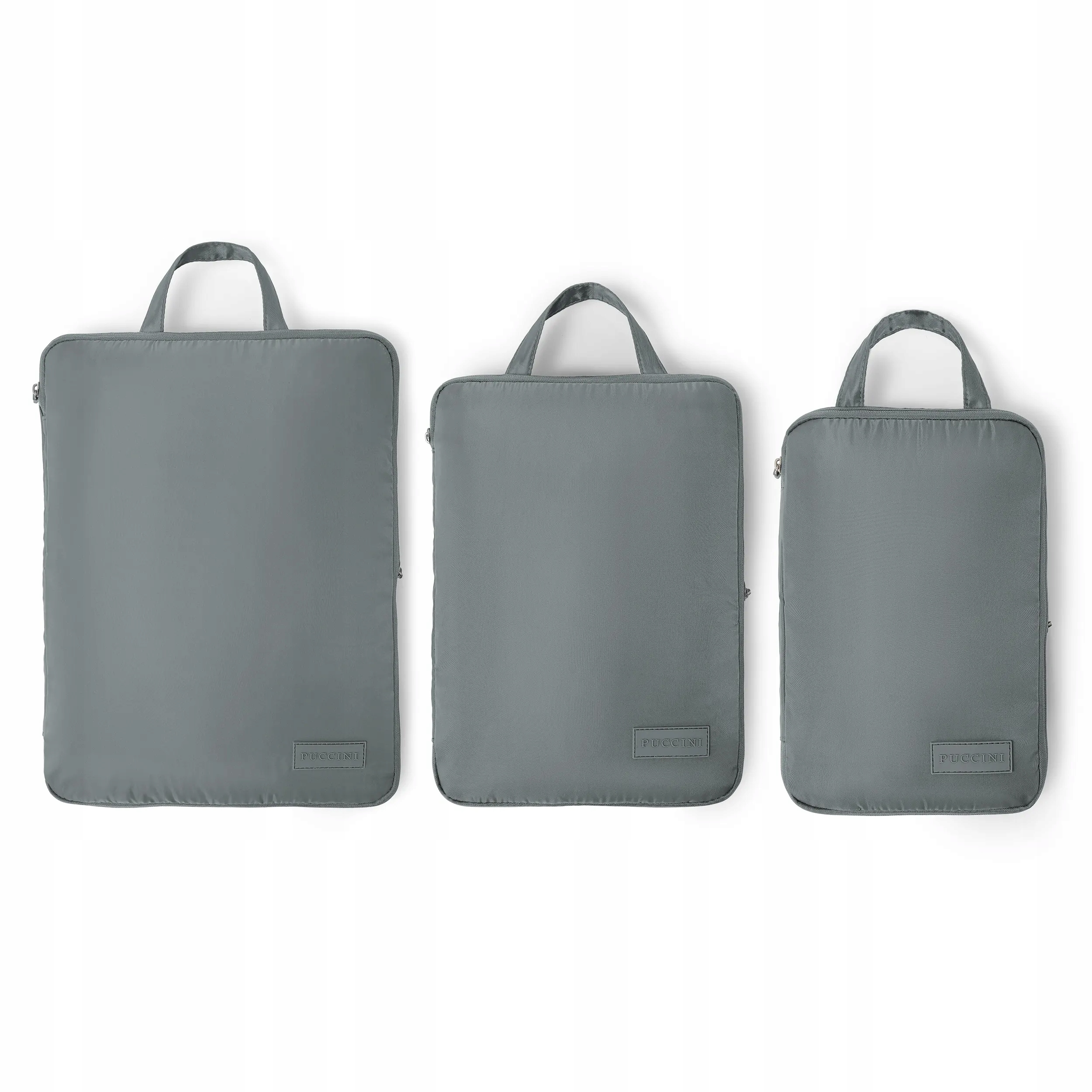 Organizer do Walizki Podróży Kompresyjny Zestaw Puccini Szary ZOK-4