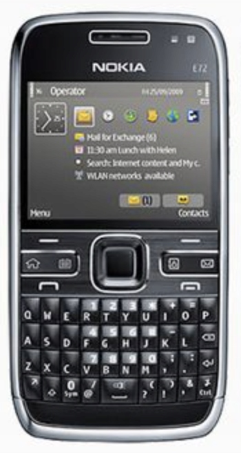 Mobilný telefón Nokia E72 256 Mb 512 Mb 3G sivý Pl /sk/ Hu Sk