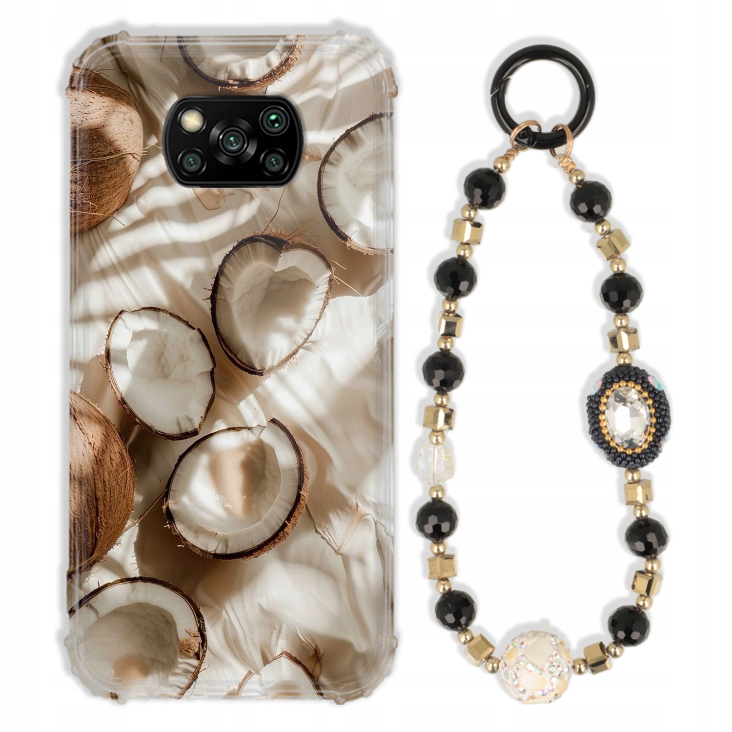 Pouzdro Pro Xiaomi Poco X3 Nfc Antishock Zirkony Černo Zlaté|odolné|silné