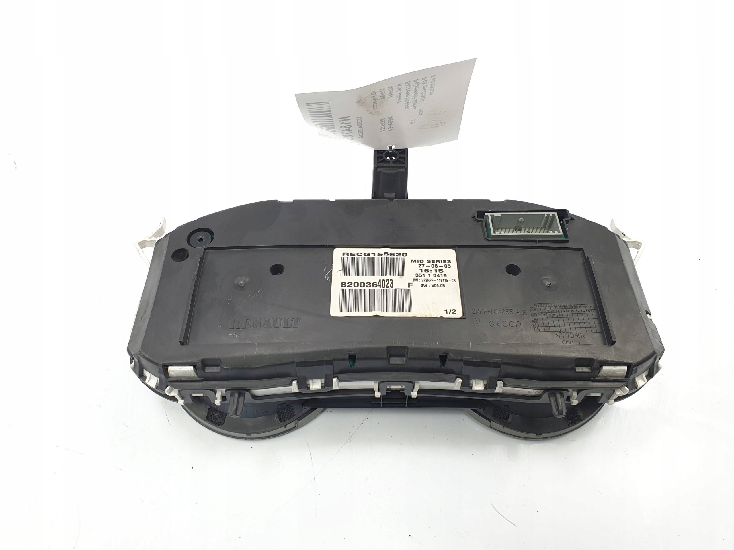 dials clock 8200364023 RENAULT MEGANE II