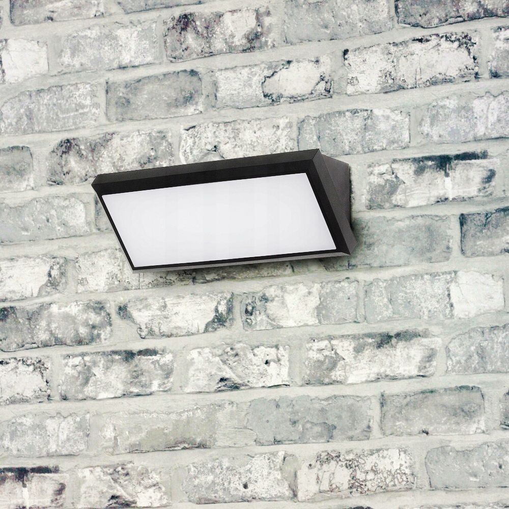 KINKIET ZEWNĘTRZNY LAMPA ELEWACYJNA OGRODOWA LED 12W LAMPA IP65 Klasa efektywności energetycznej D