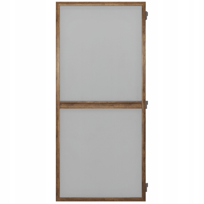 Moskytiéra 100x160, odolná konstrukce na pantech, ořech