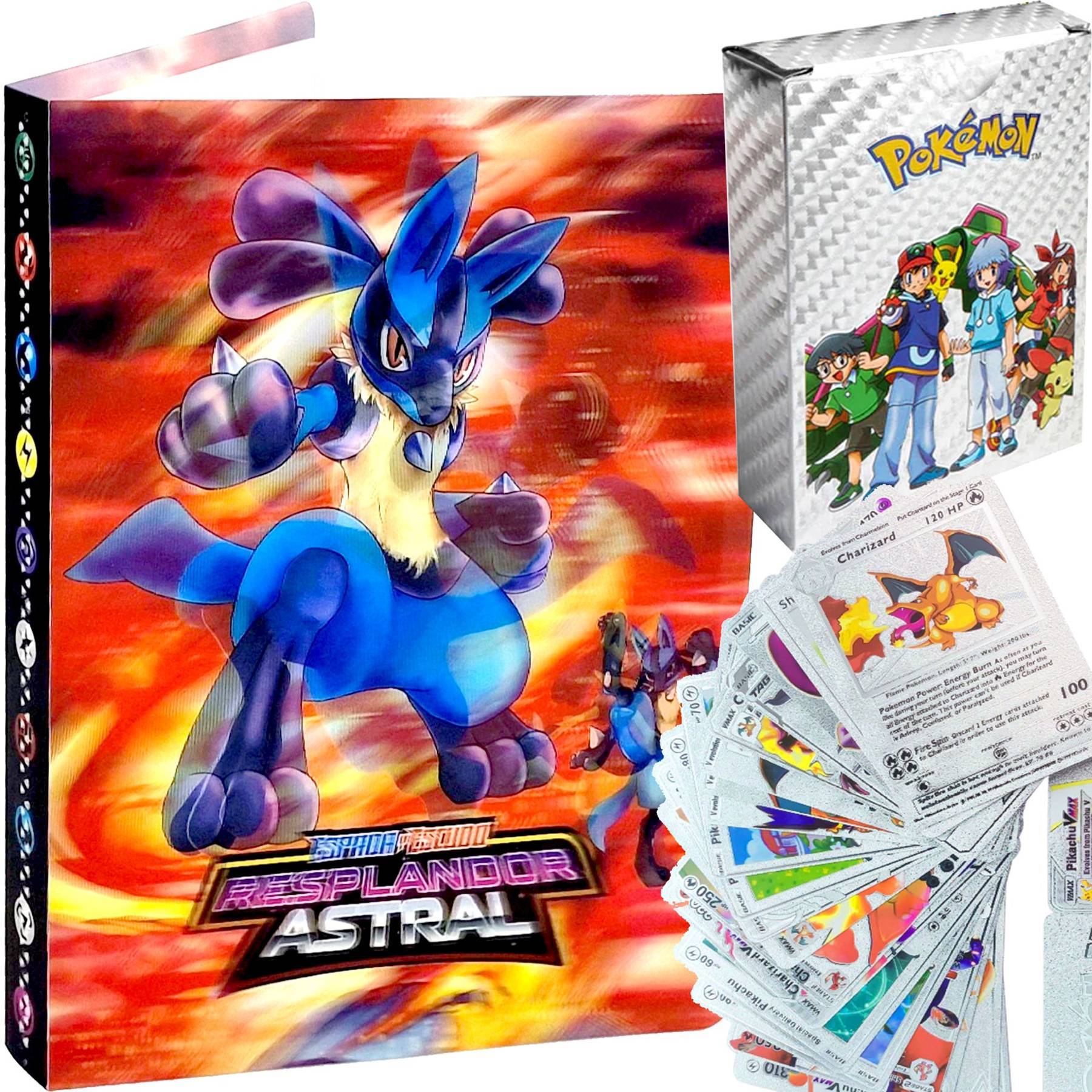

Album Pokemon Na 120 Kart Karty Srebrne 55 Sztuk