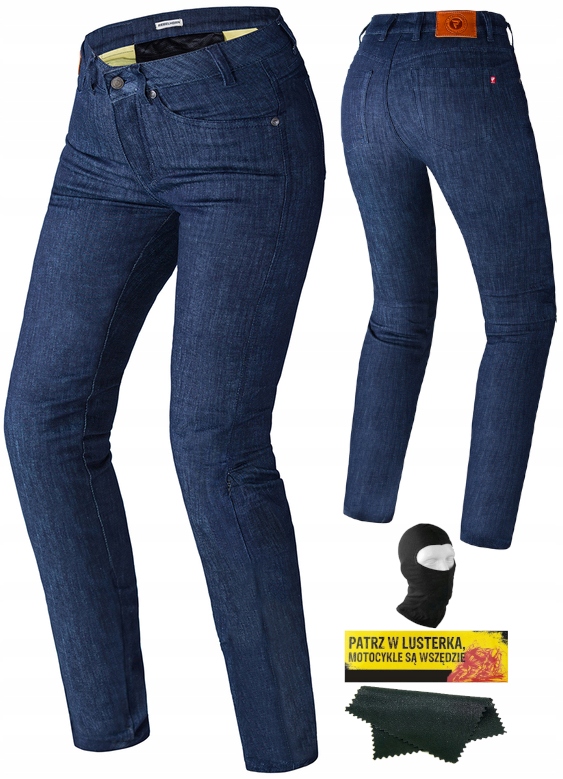Motocyklové nohavice Jeans Rebelhorn Classic Ii Lady Dark Blue W24L30