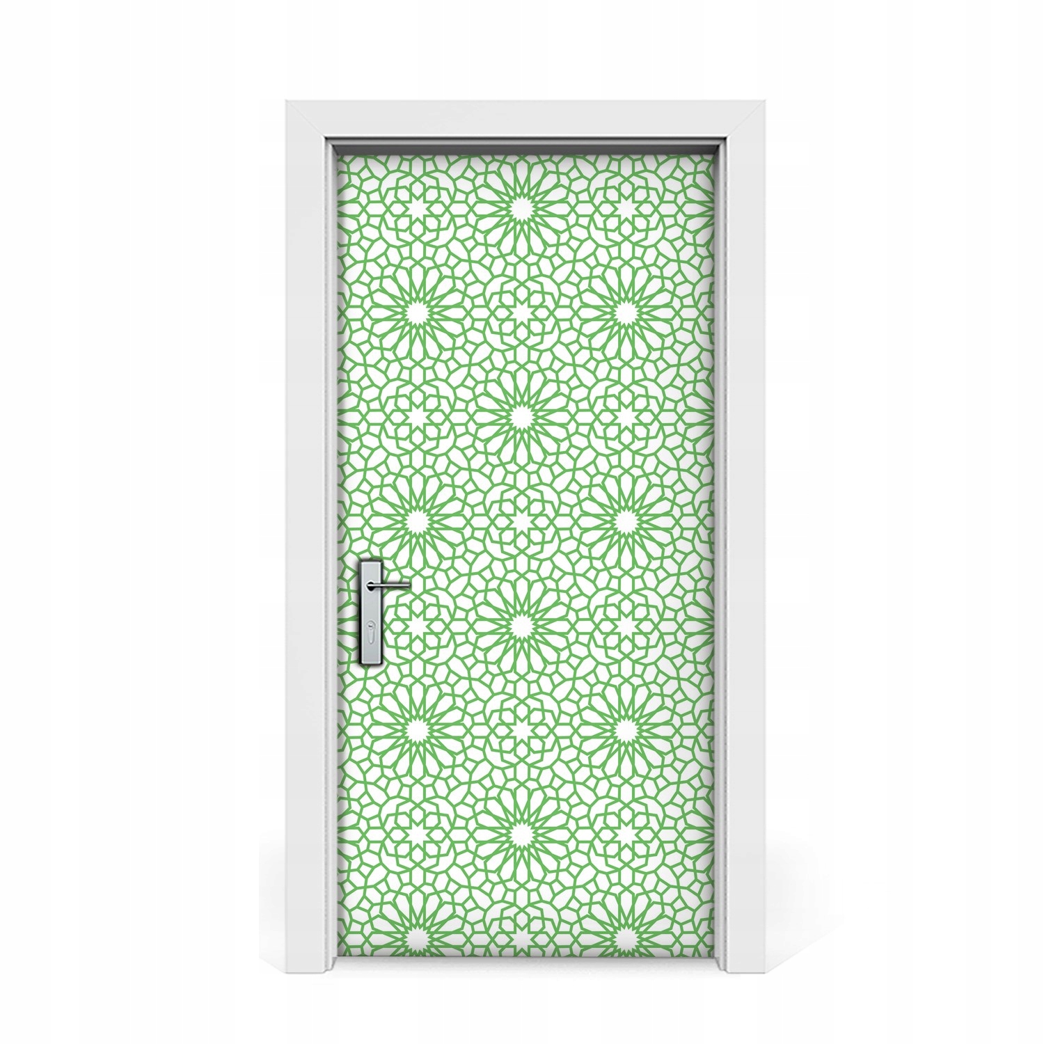 

Naklejka na drzwi Orientalne kwiatki 95x205