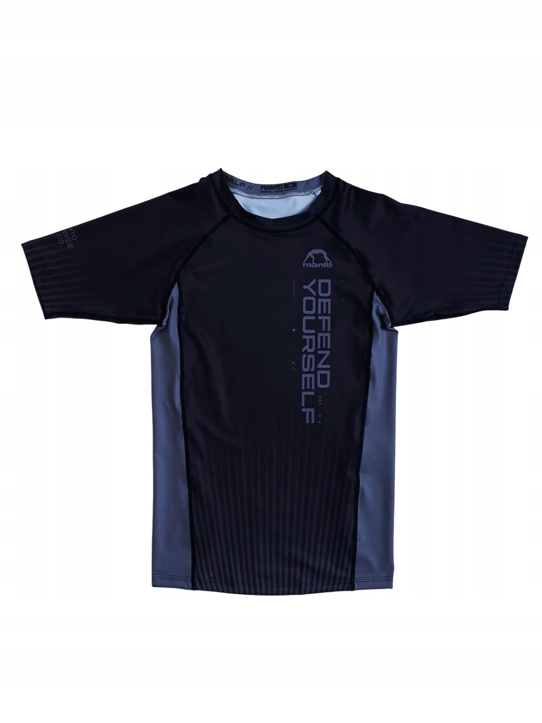 rashguard koszulka manto ranked L Czarny