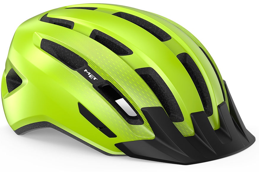 Cyklistická helma Met Downtown Mips Fluo Yellow Glossy S/m (52-58 cm)