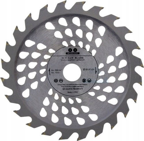 

Tarcza Widiowa Do Cięcia Drewna 160mm x22.23x24T
