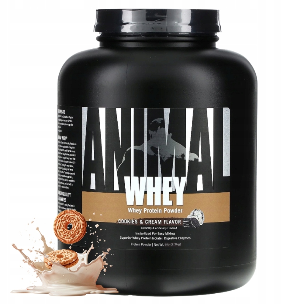 Universal Animal Whey 2300 g 26 g Bílkovin Izolát Syrovátkové Aminokyseliny Bcaa Eaa
