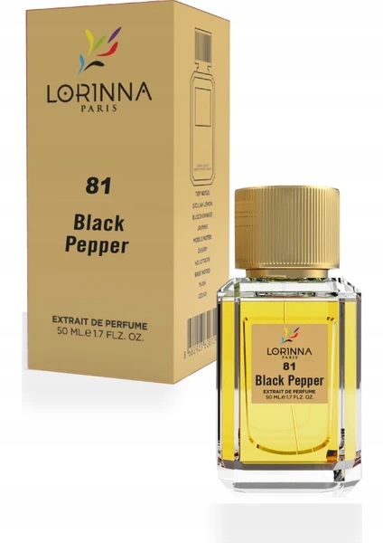 Lorinna Paris 81 Black Pepper Unisex Parfémovaná voda