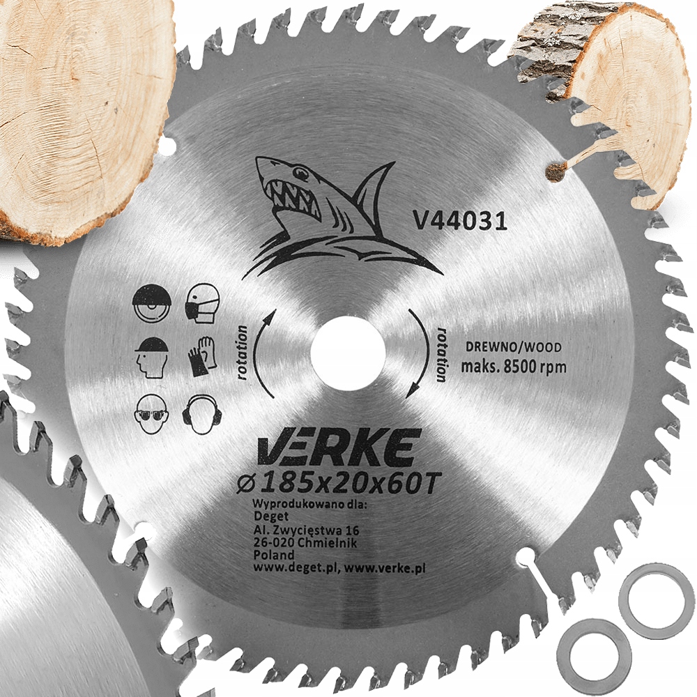

Tarcza Piła Widiowa Do Drewna 185 x 20mm 60T Widia