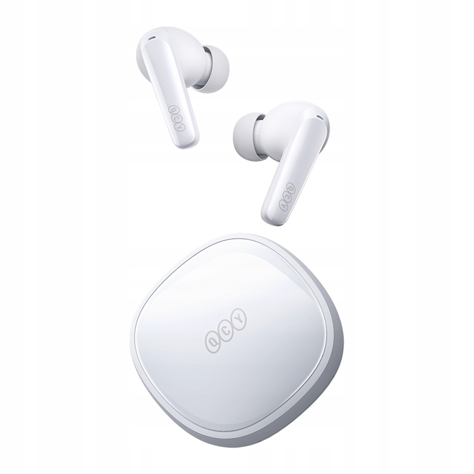 Słuchawki dokanałowe bezprzewodowe T13X Enc IPX5 Bluetooth białe