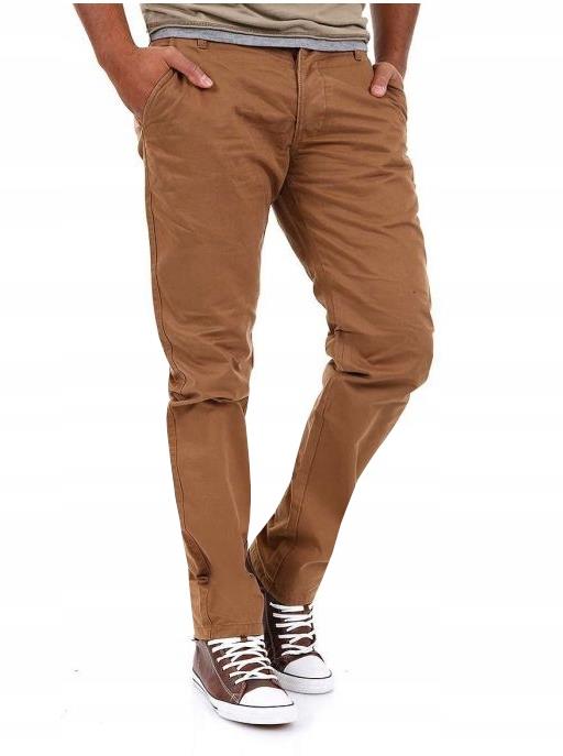 

Jack Jones Brązowe Chinosy Slimowane Fit 31/30