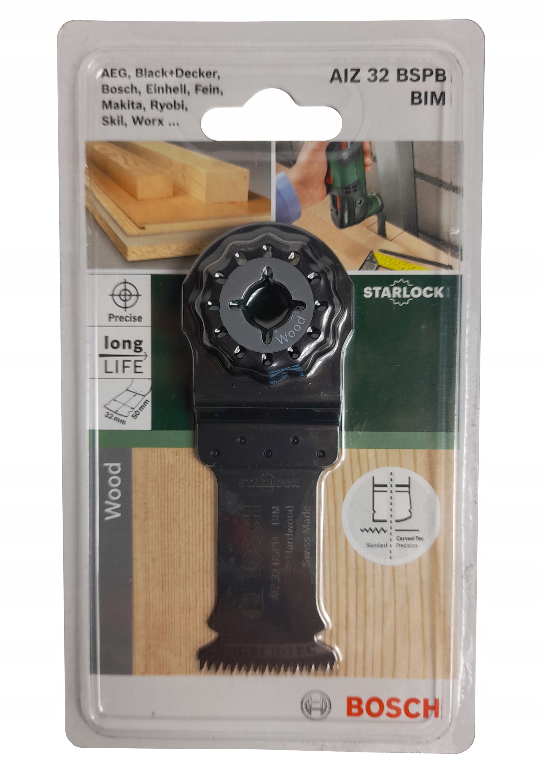 

Bosch Aiz 32 Bspb brzeszczot drewno starlock X1