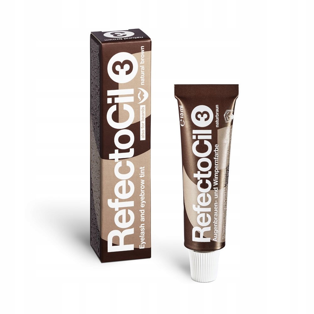 

Henna RefectoCil do brwi i rzęs 3 naturalny brąz