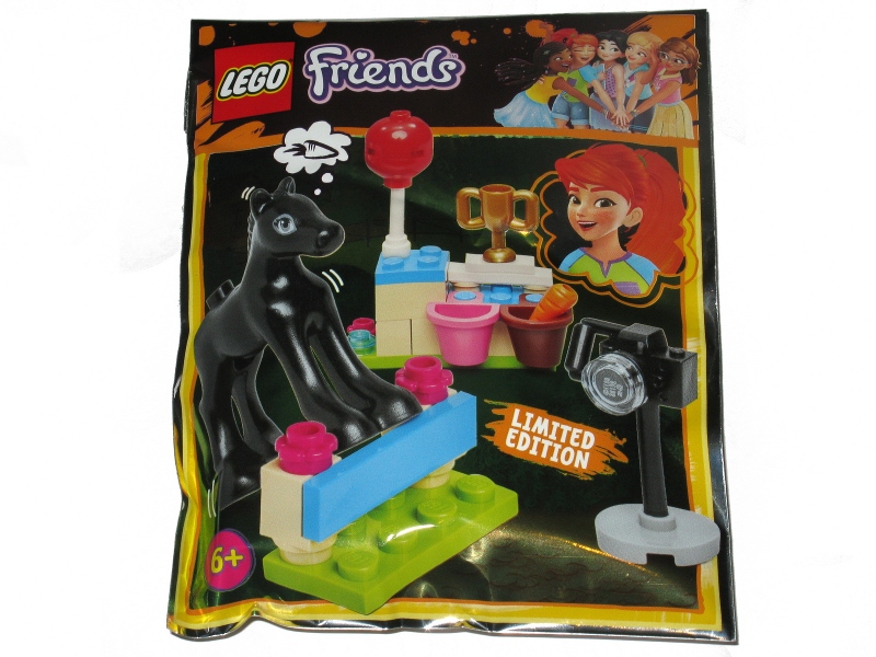 

Lego Friends Mały Koń, Konik, Źrebak, akcesoria