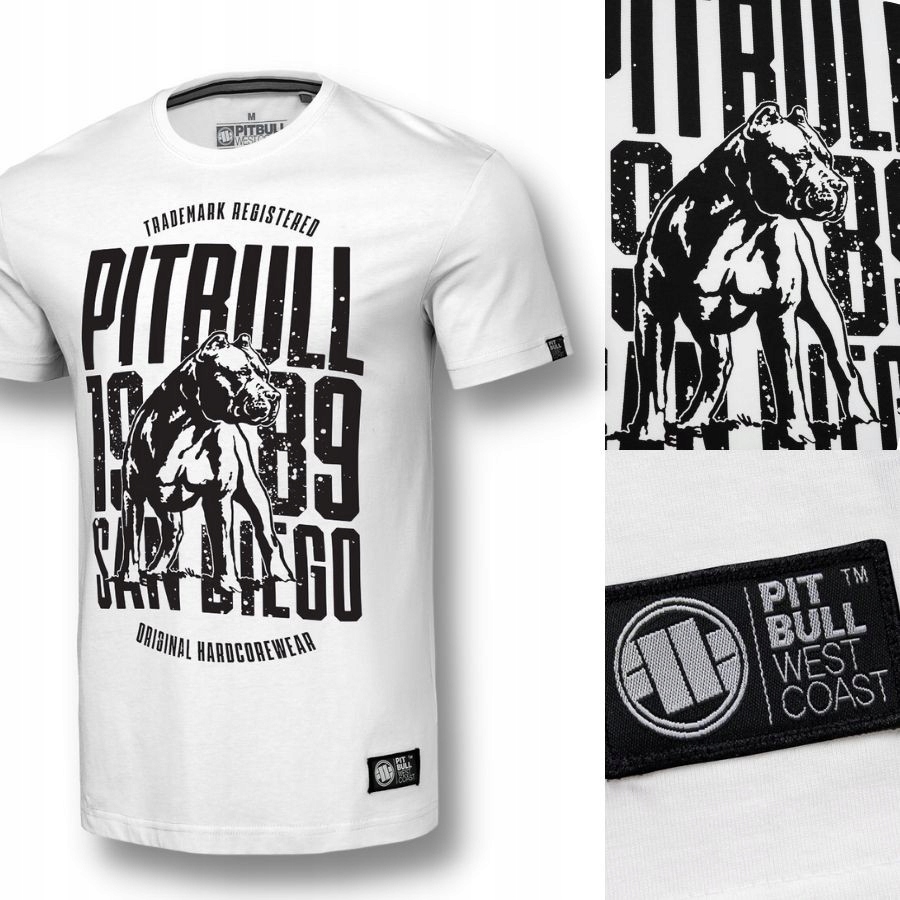 

Koszulka męska Pit Bull t-shirt pitbull Bawełna