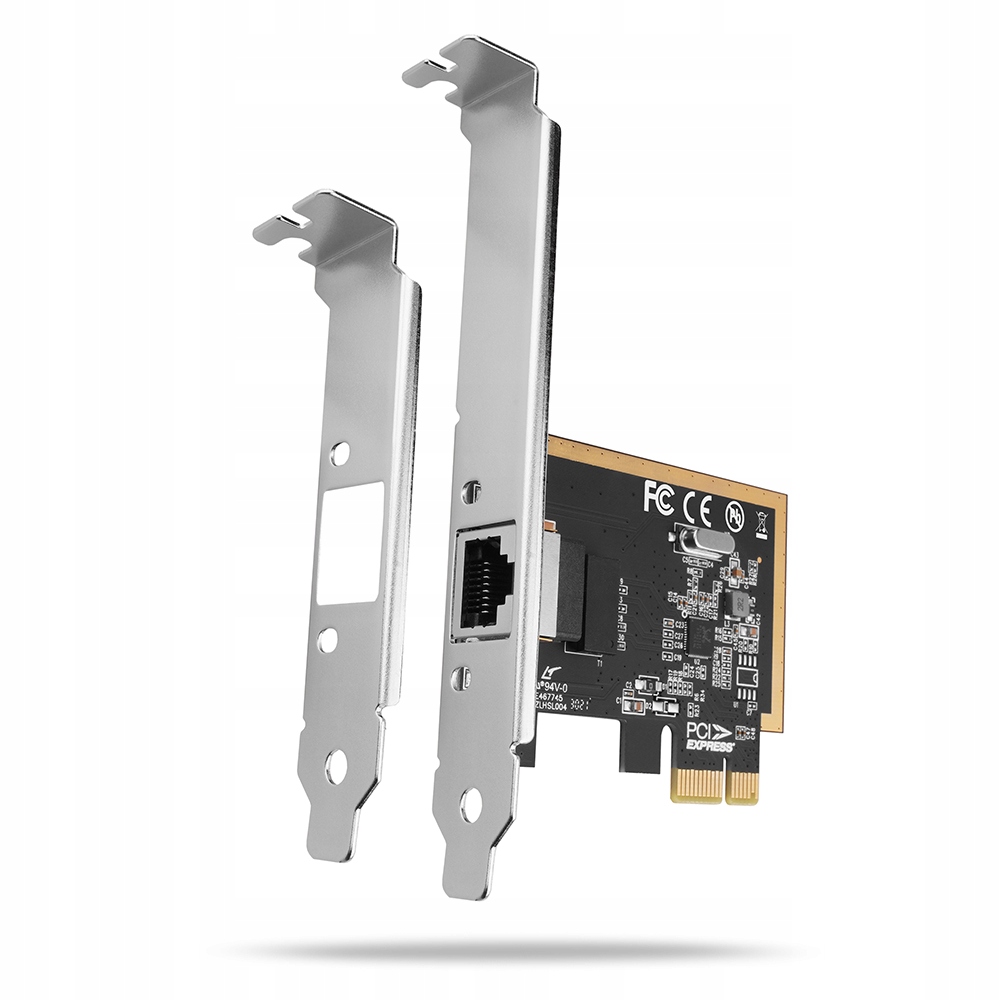 Axagon Gigabit Ethernet PCI-Express network card with proven Realtek chipse