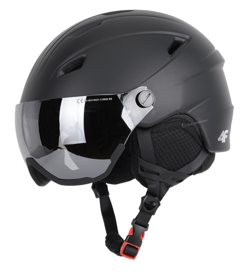 4F Kask Narciarski Z Szybą Wizjer rozm L/XL 58-61cm