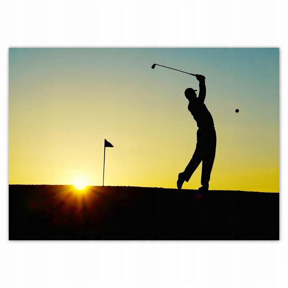 

Plakaty 70x50 Golfista Celny strzał