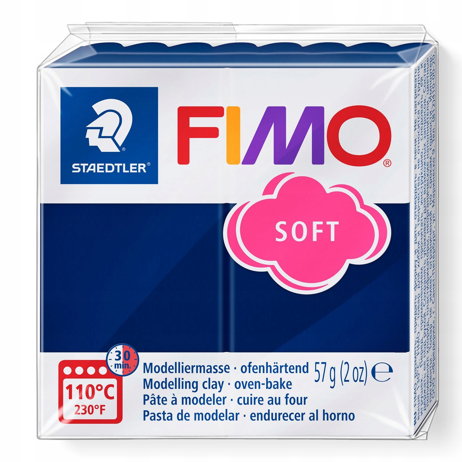 Modelina FIMO soft 57g - 35 granatowy